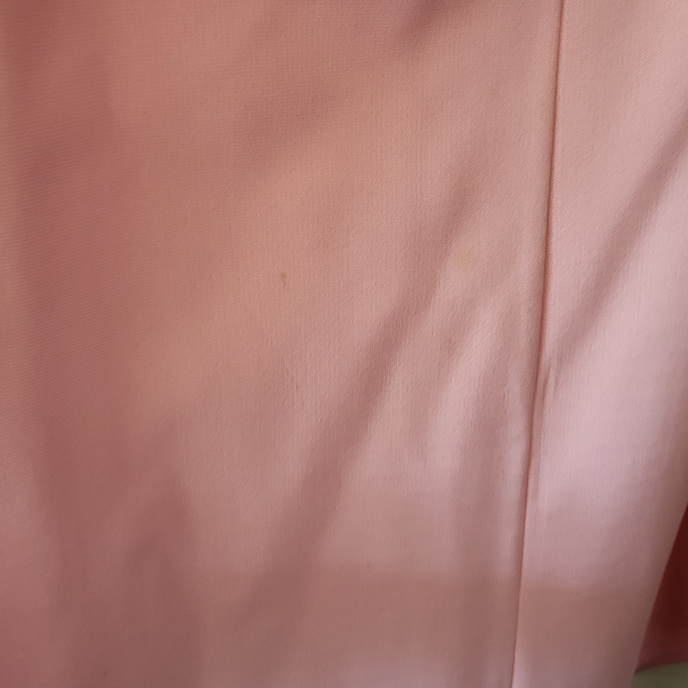 Vintage Pink Knit Short Sleeve Top and Skirt Set - Picture 6 of 10